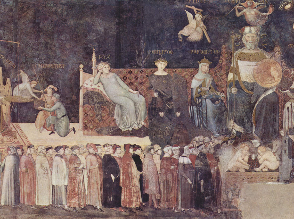 L’Allegoria del Buono e del Cattivo Governo di Ambrogio Lorenzetti. Una delle prime espressioni di “arte civile” nella storia dell’arte.